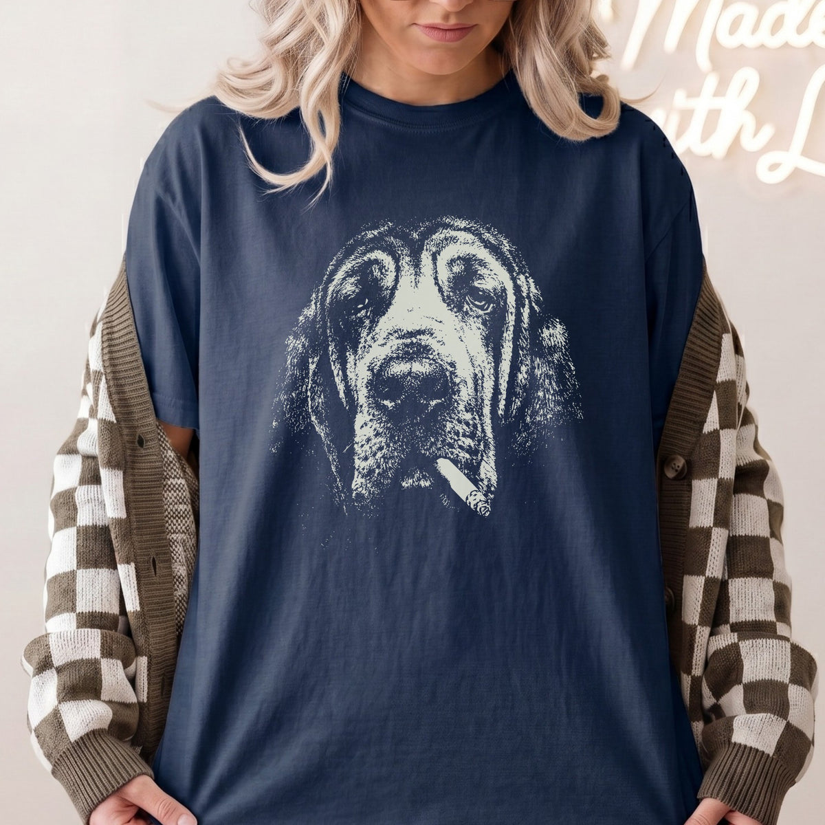 Bloodhound Smoking t-shirt