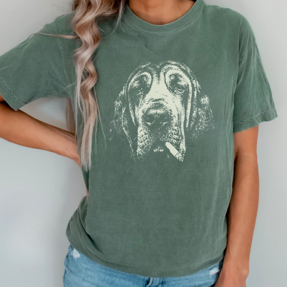 Bloodhound Smoking t-shirt