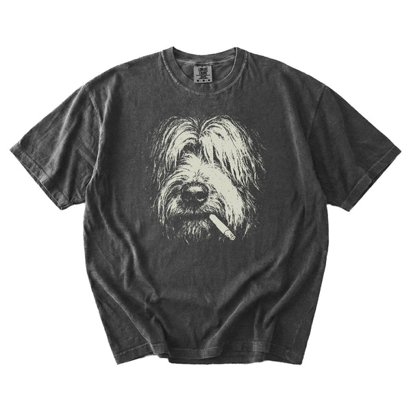 Briard Smoking t-shirt