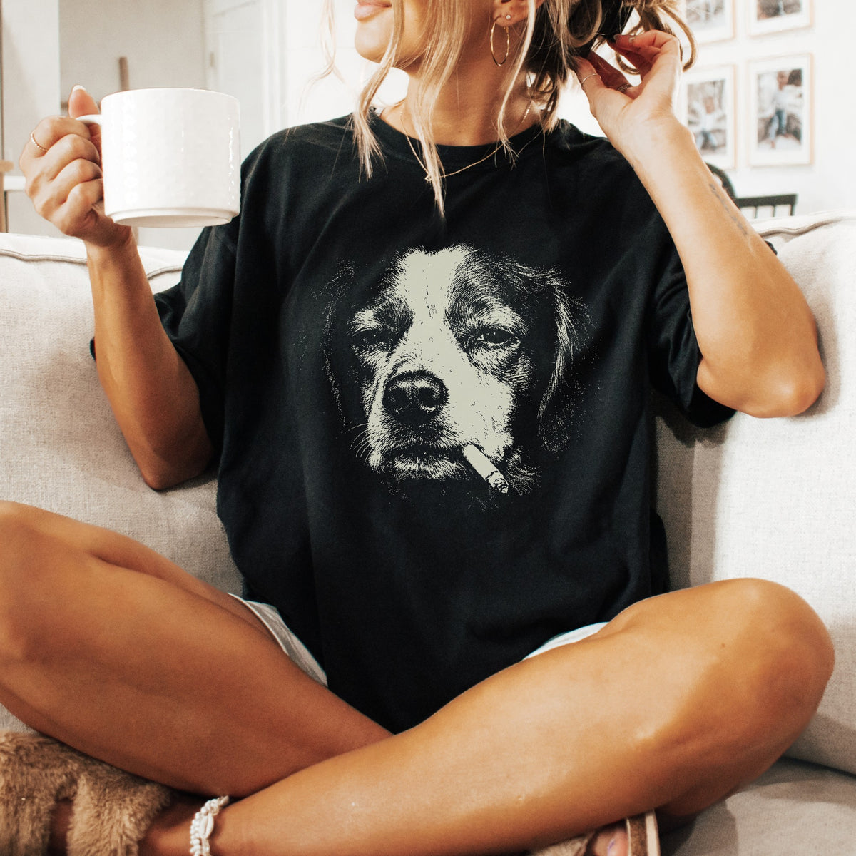 Brittany Smoking t-shirt