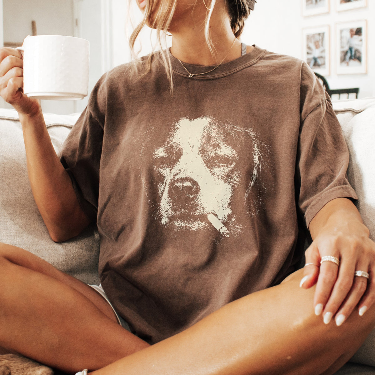 Brittany Smoking t-shirt