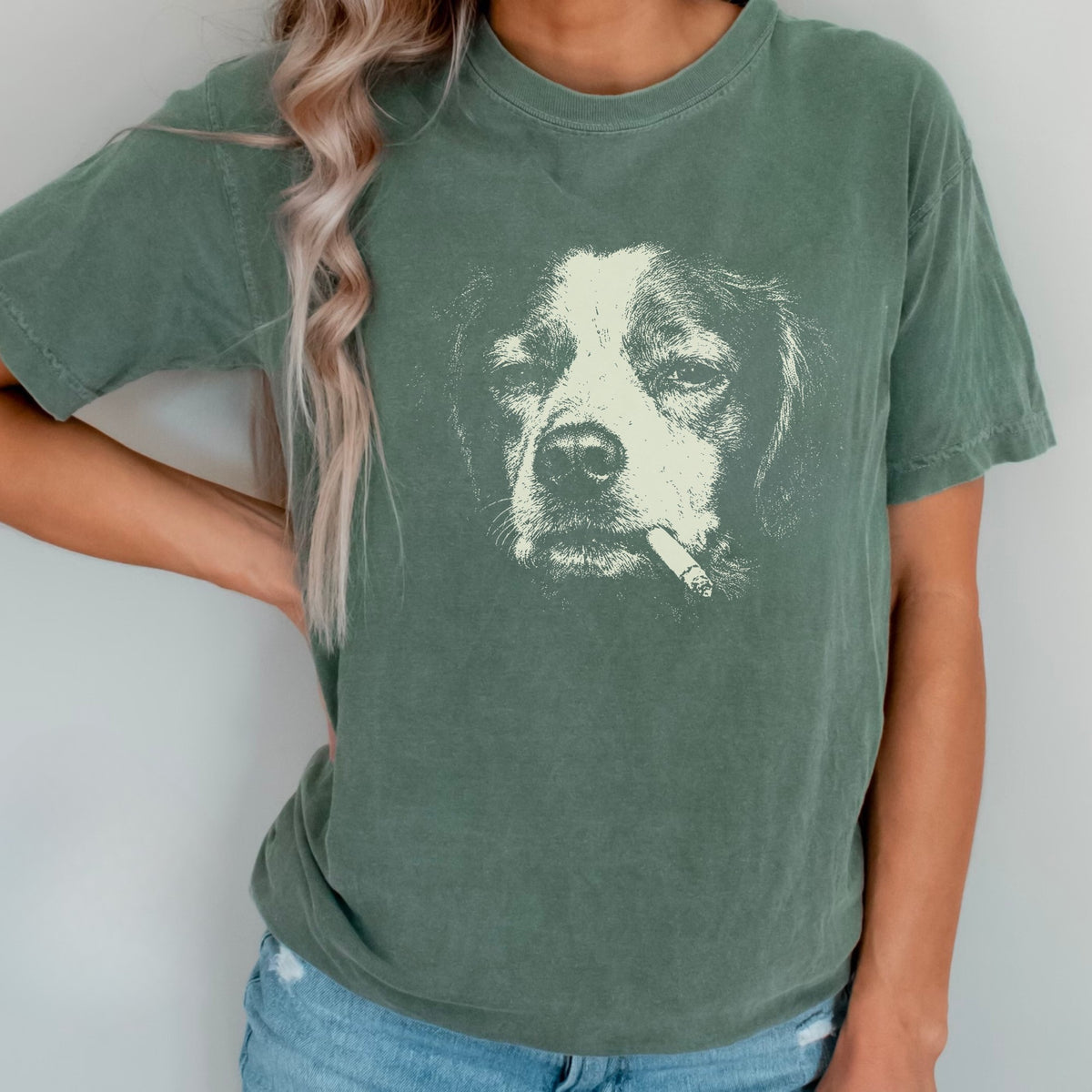 Brittany Smoking t-shirt