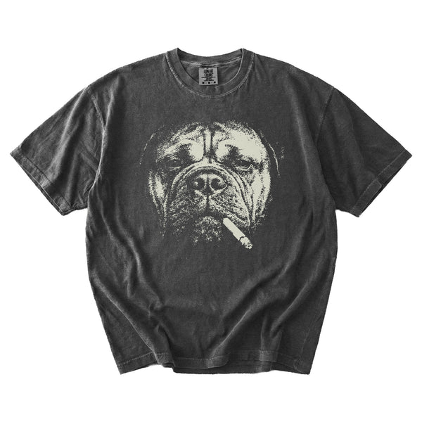 Bullmastiff Smoking t-shirt