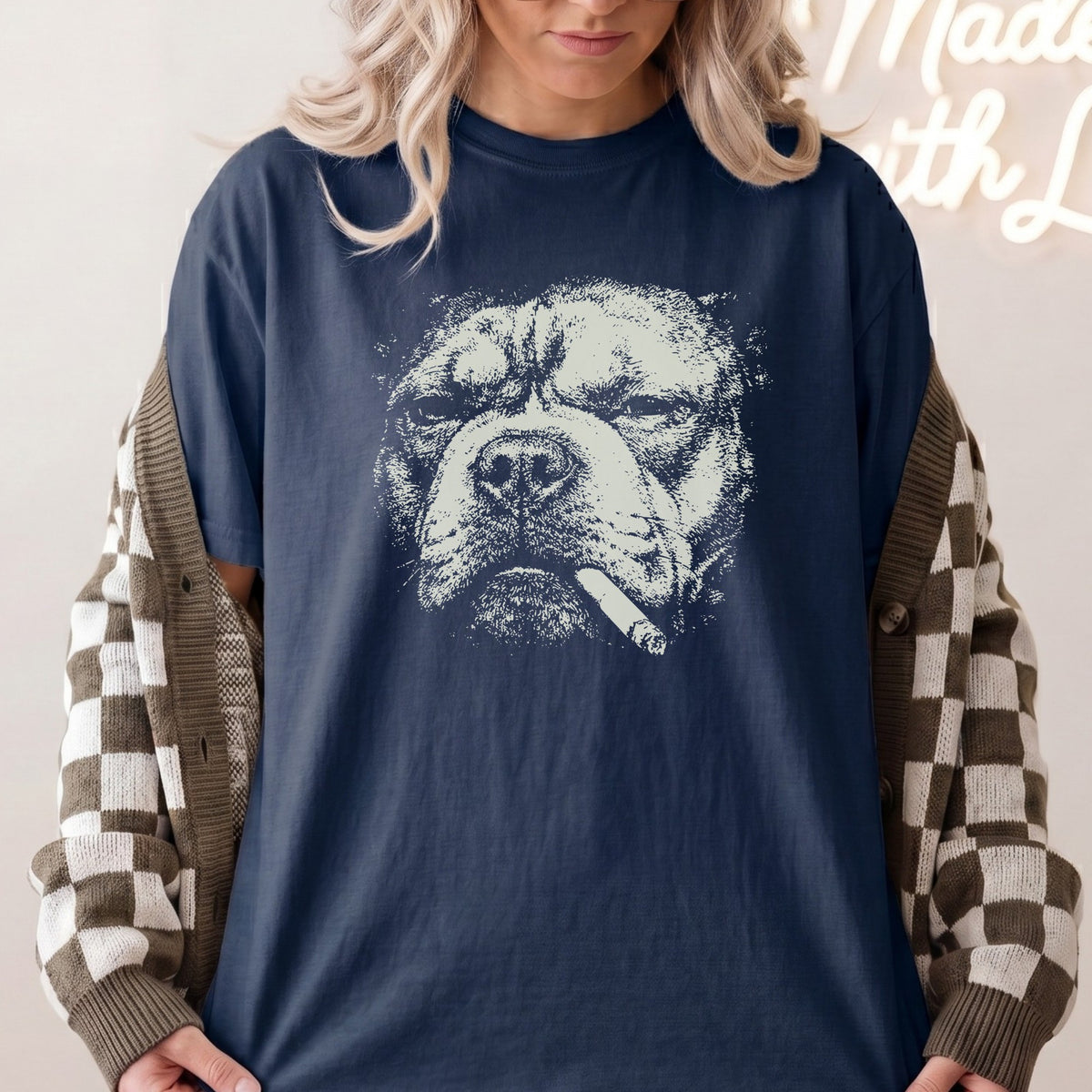 American Bully Smoking t-shirt