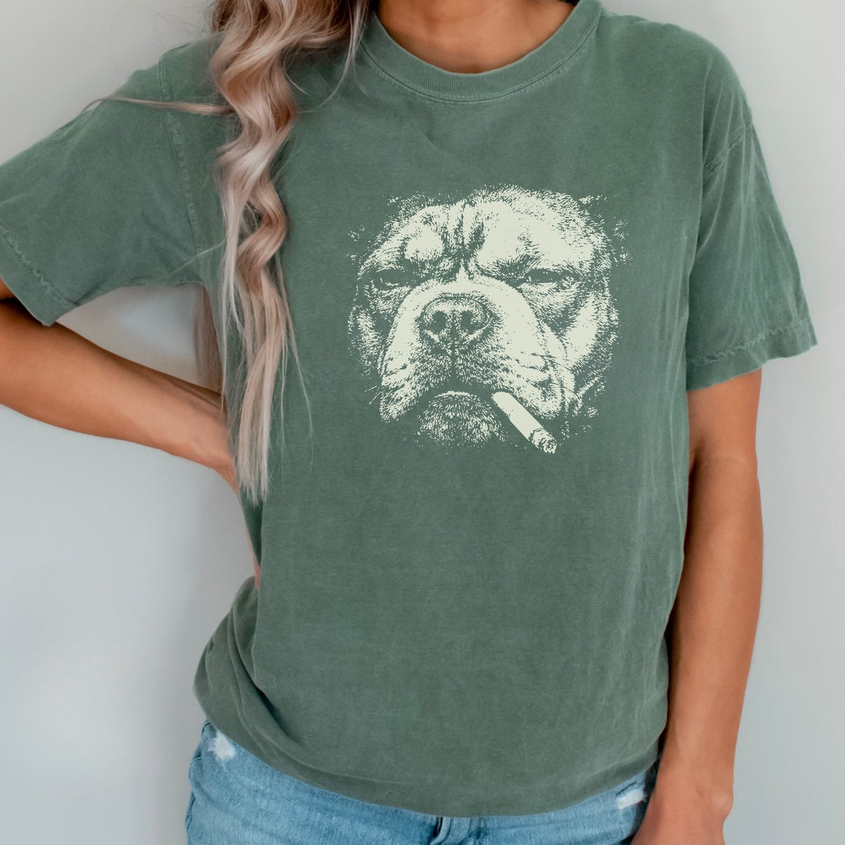 American Bully Smoking t-shirt