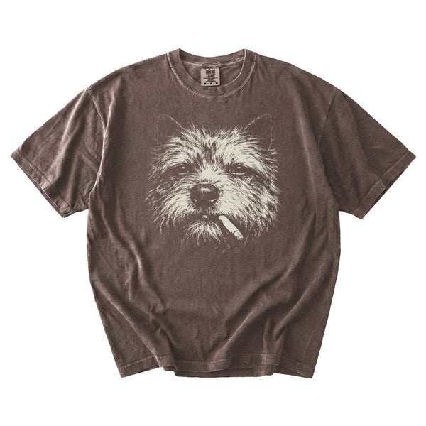 Cairn Terrier Smoking t-shirt