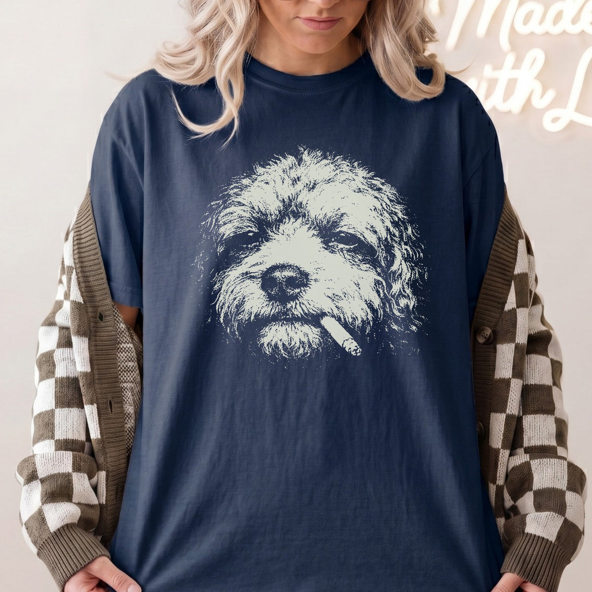 Cavapoo Smoking t-shirt