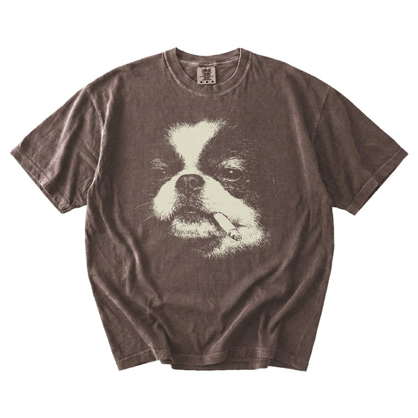 Japanese Chin Smoking t-shirt