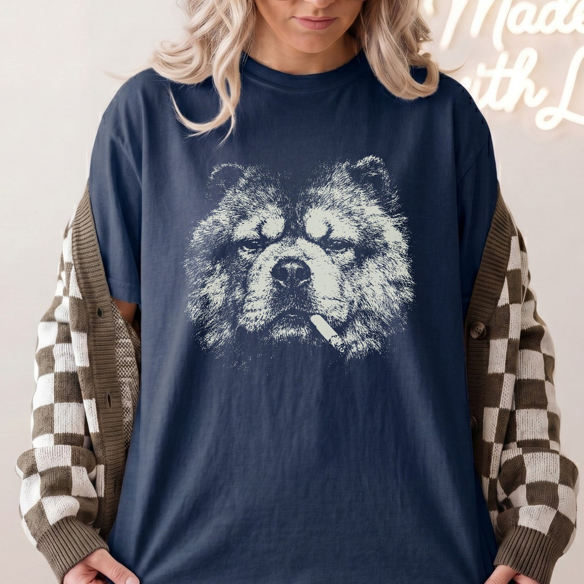 Chow Chow Smoking t-shirt