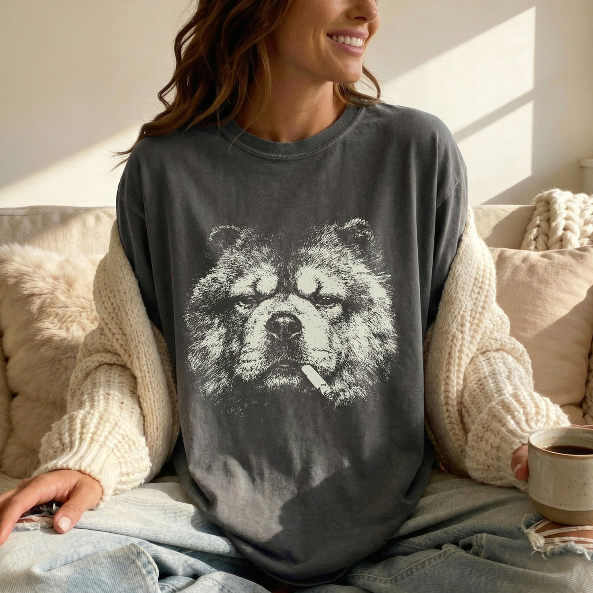 Chow Chow Smoking t-shirt