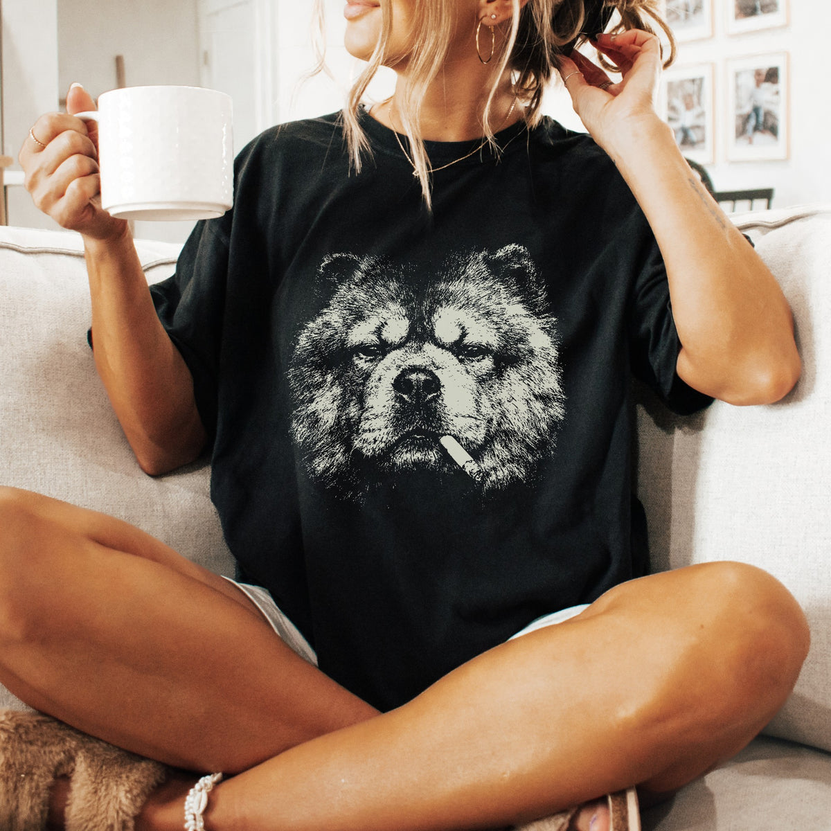 Chow Chow Smoking t-shirt