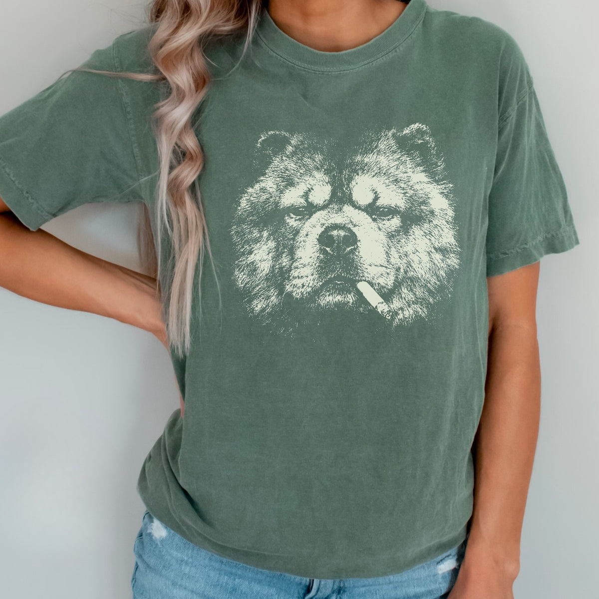 Chow Chow Smoking t-shirt
