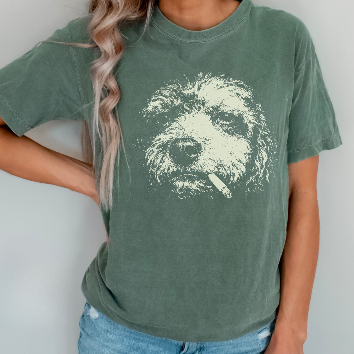 Cockapoo Smoking t-shirt