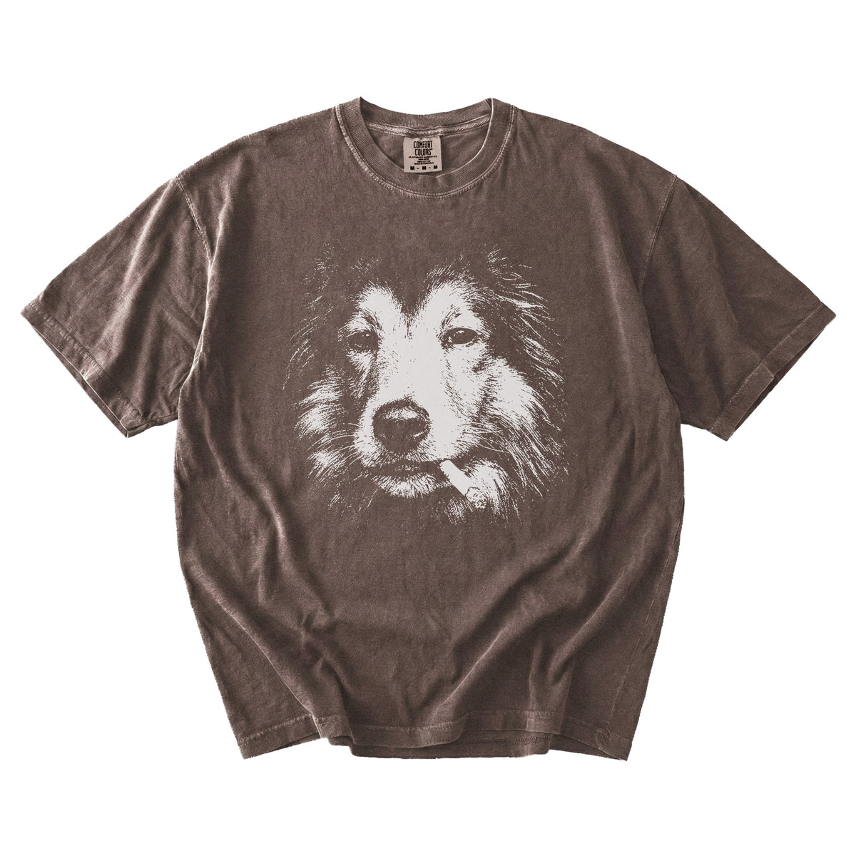 Collie Smoking t-shirt