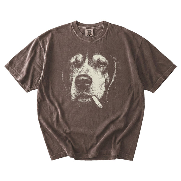 Coonhound Smoking t-shirt