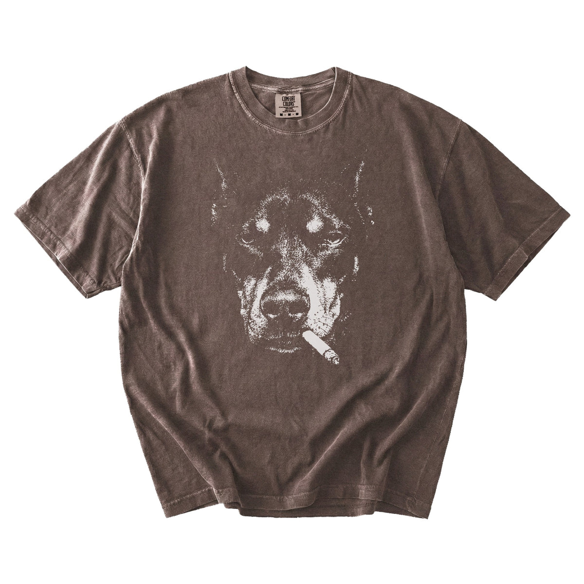 Doberman Smoking t-shirt