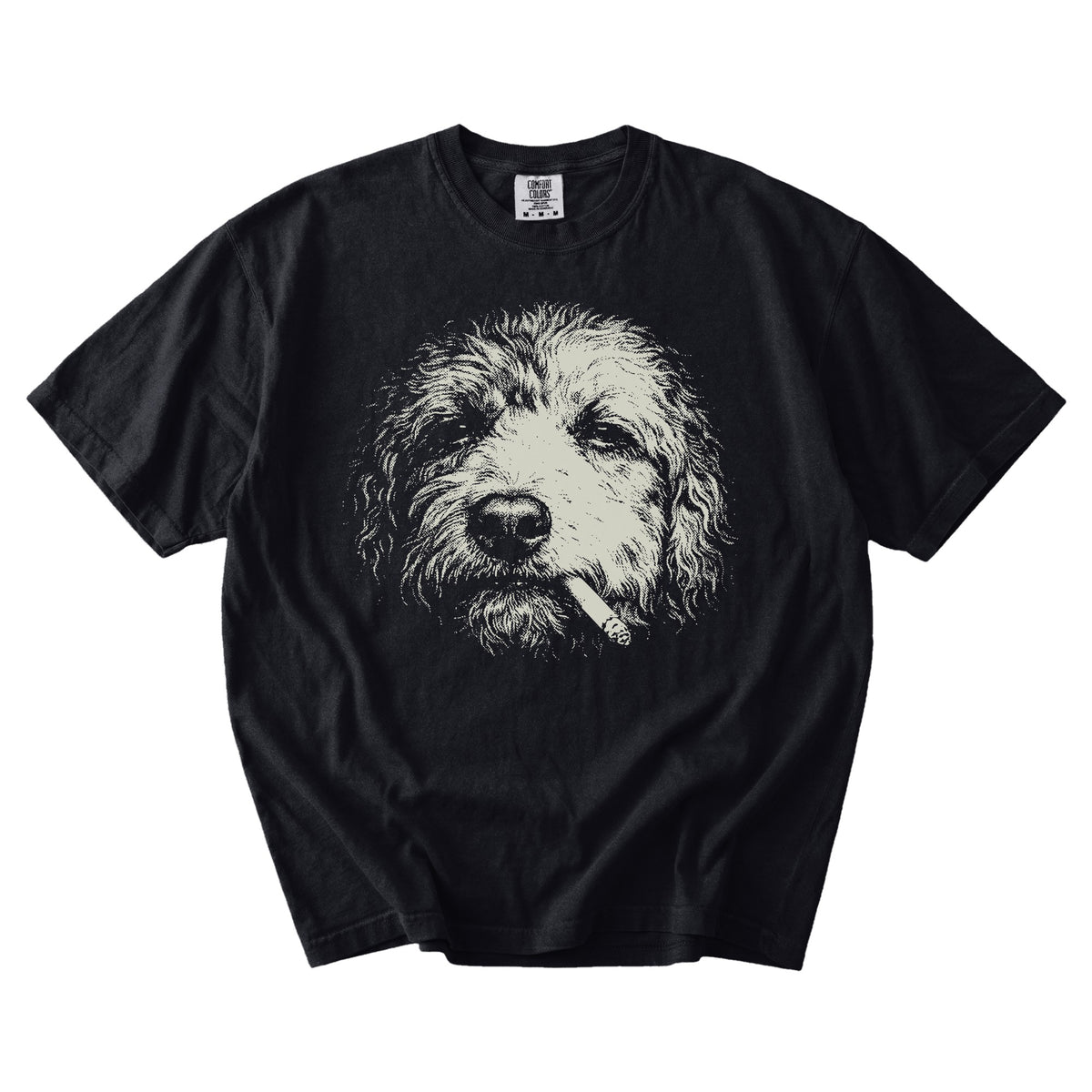 Goldendoodle Smoking t-shirt