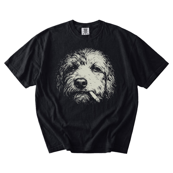 Goldendoodle Smoking t-shirt
