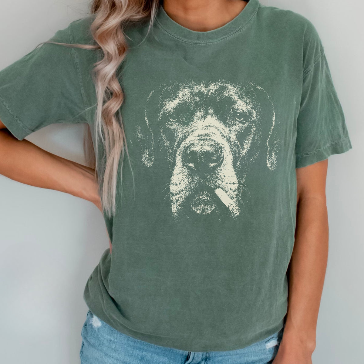 Great Dane Smoking t-shirt