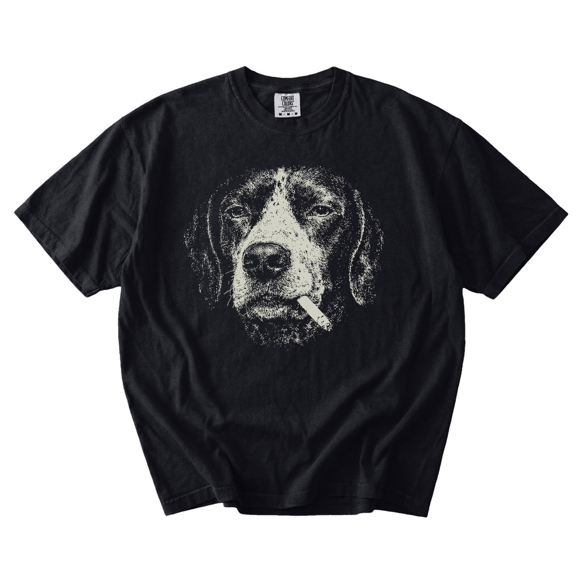 German Shorthaired Pointer Smoking t-shirt