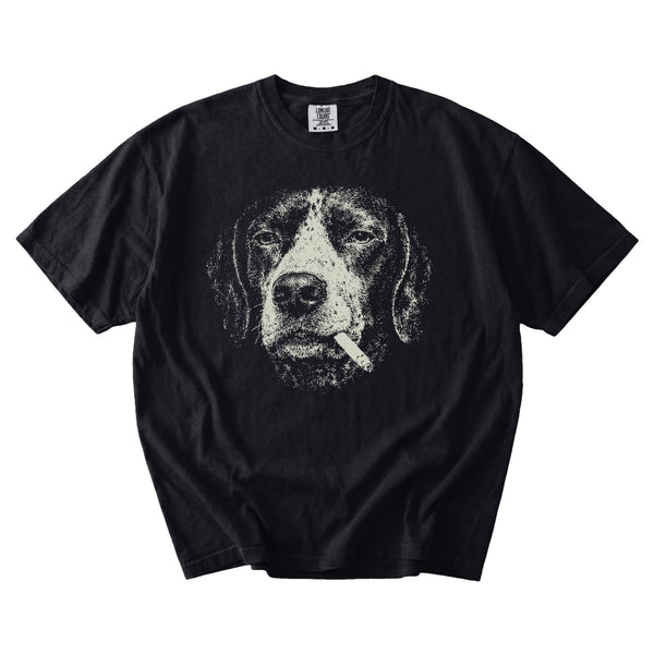 German Shorthaired Pointer Smoking t-shirt