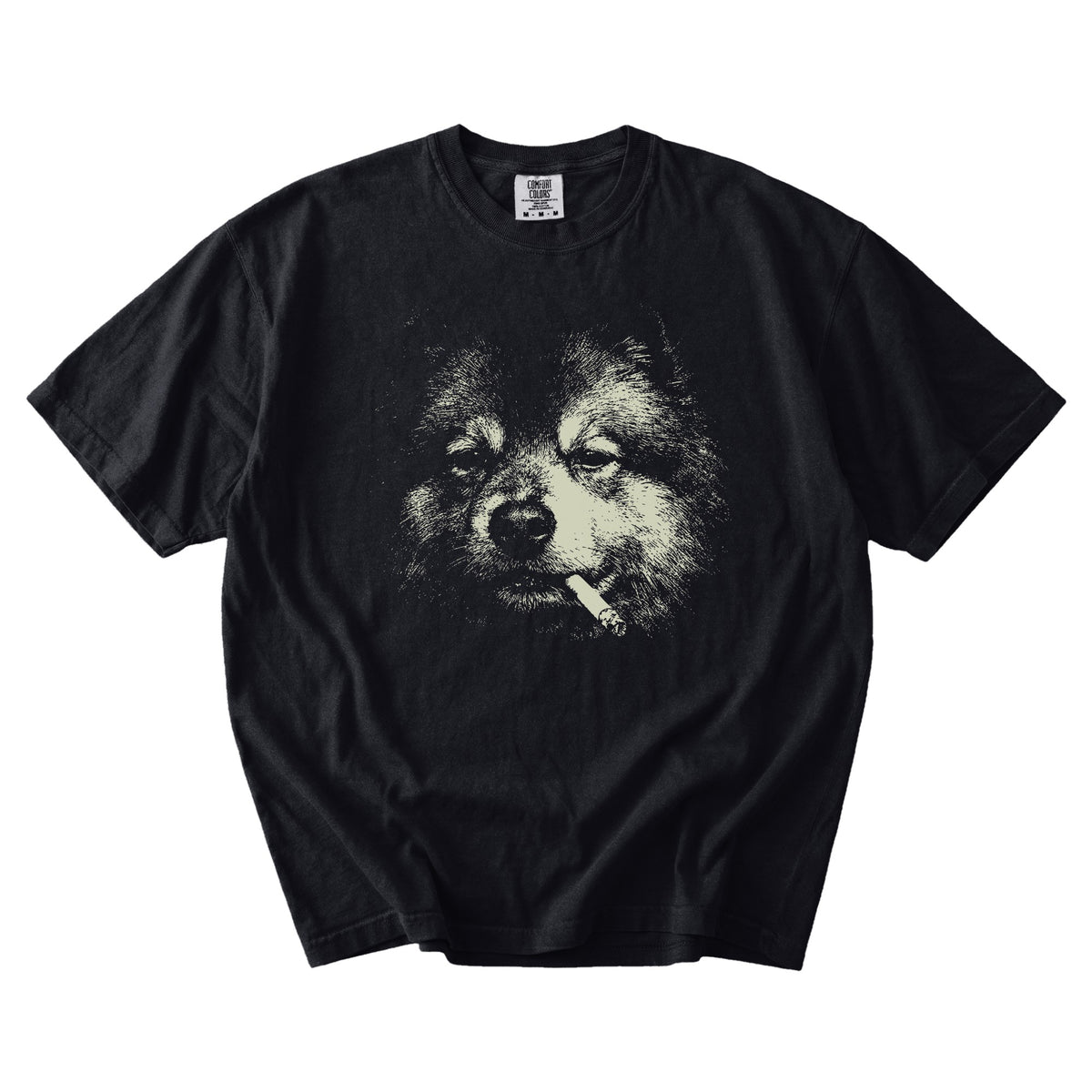 Keeshond Smoking t-shirt