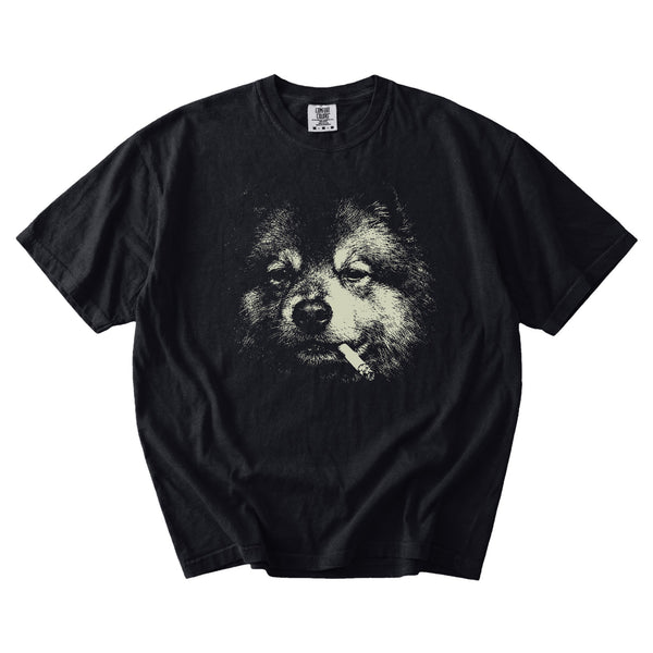 Keeshond Smoking t-shirt