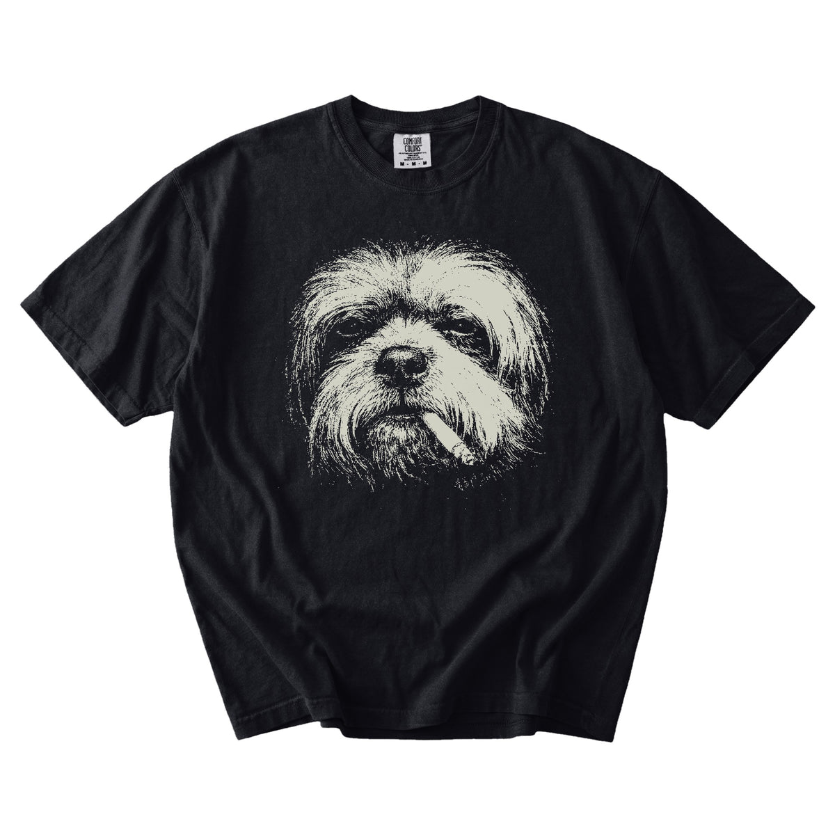 Lhasa Apso Smoking t-shirt