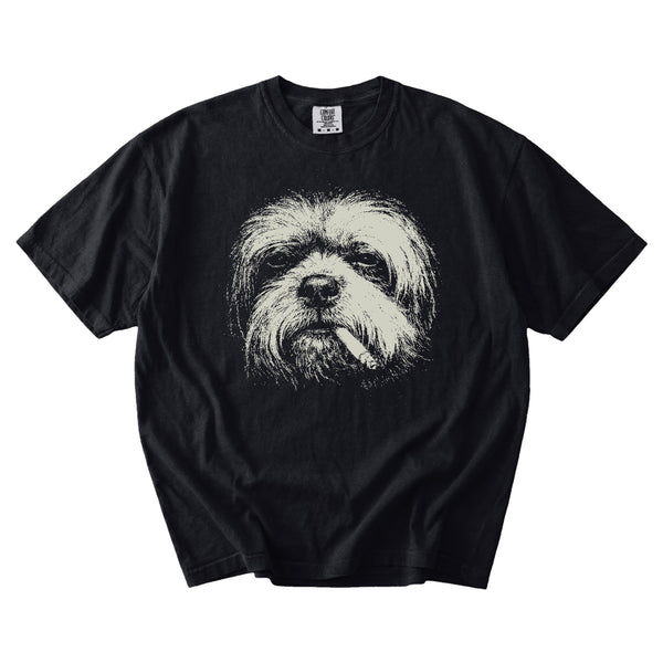 Lhasa Apso Smoking t-shirt