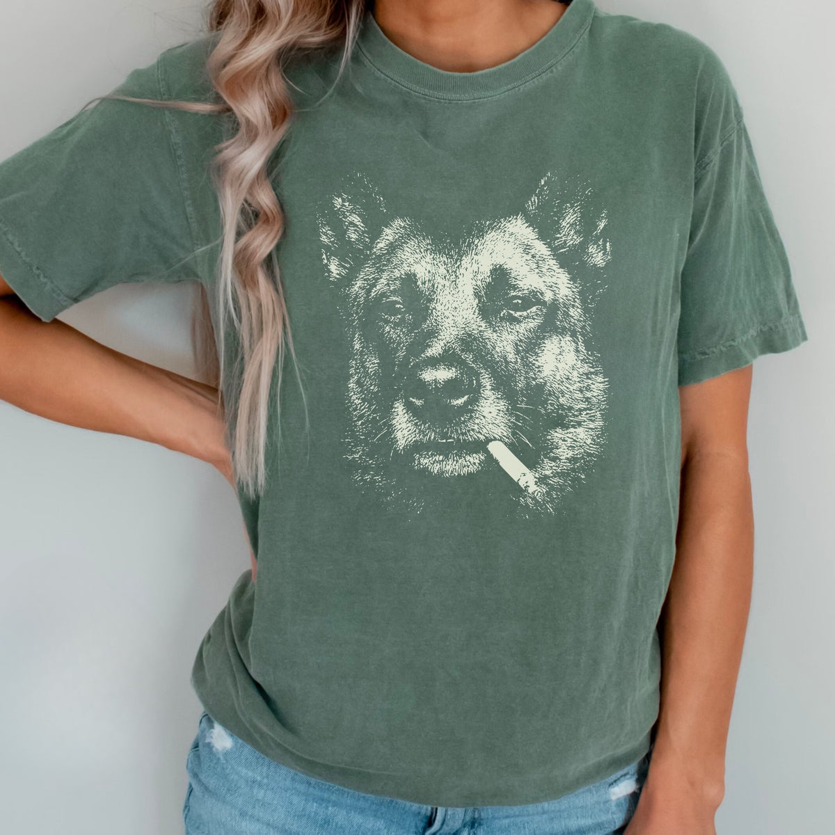 Belgian Malinois Smoking t-shirt