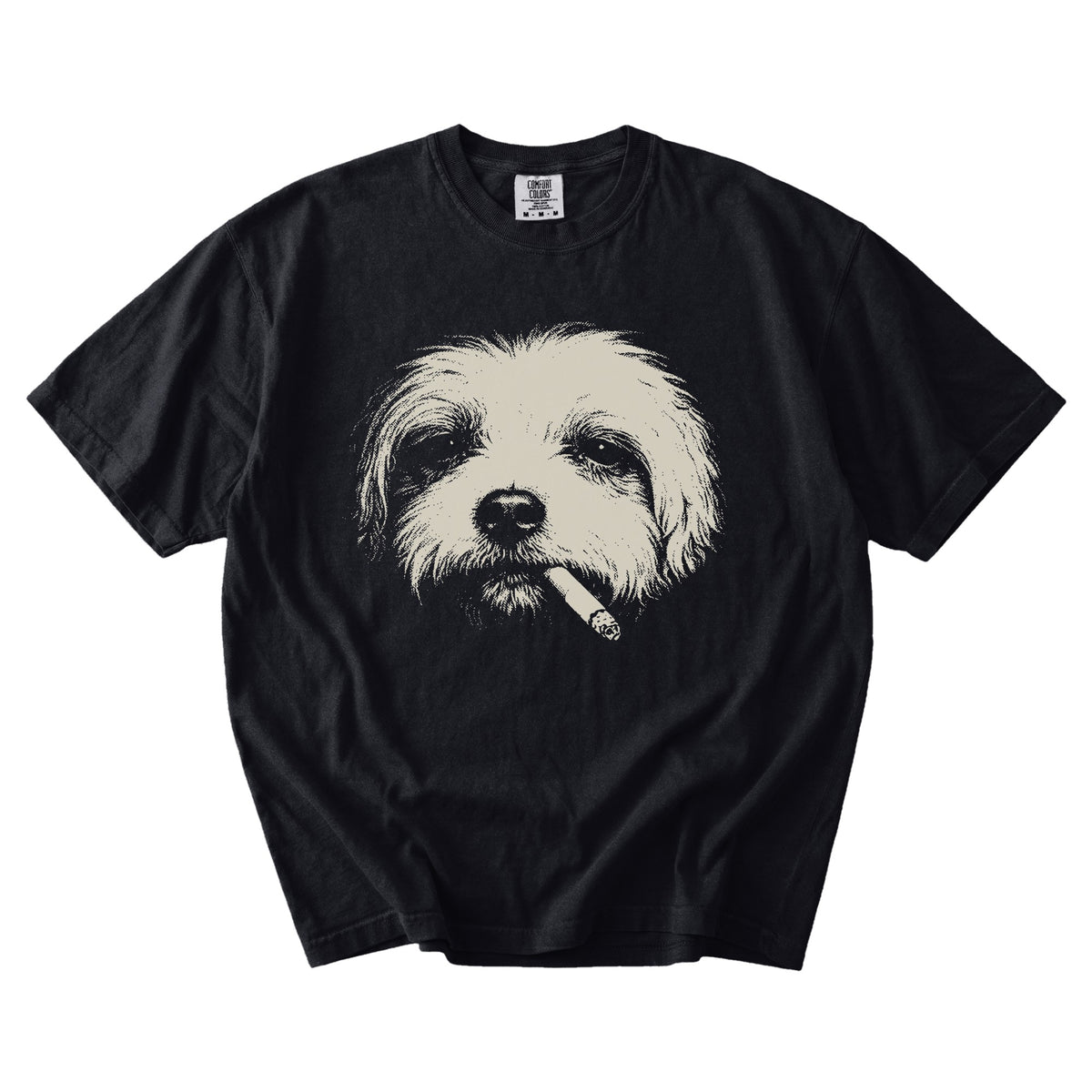 Maltese Smoking t-shirt