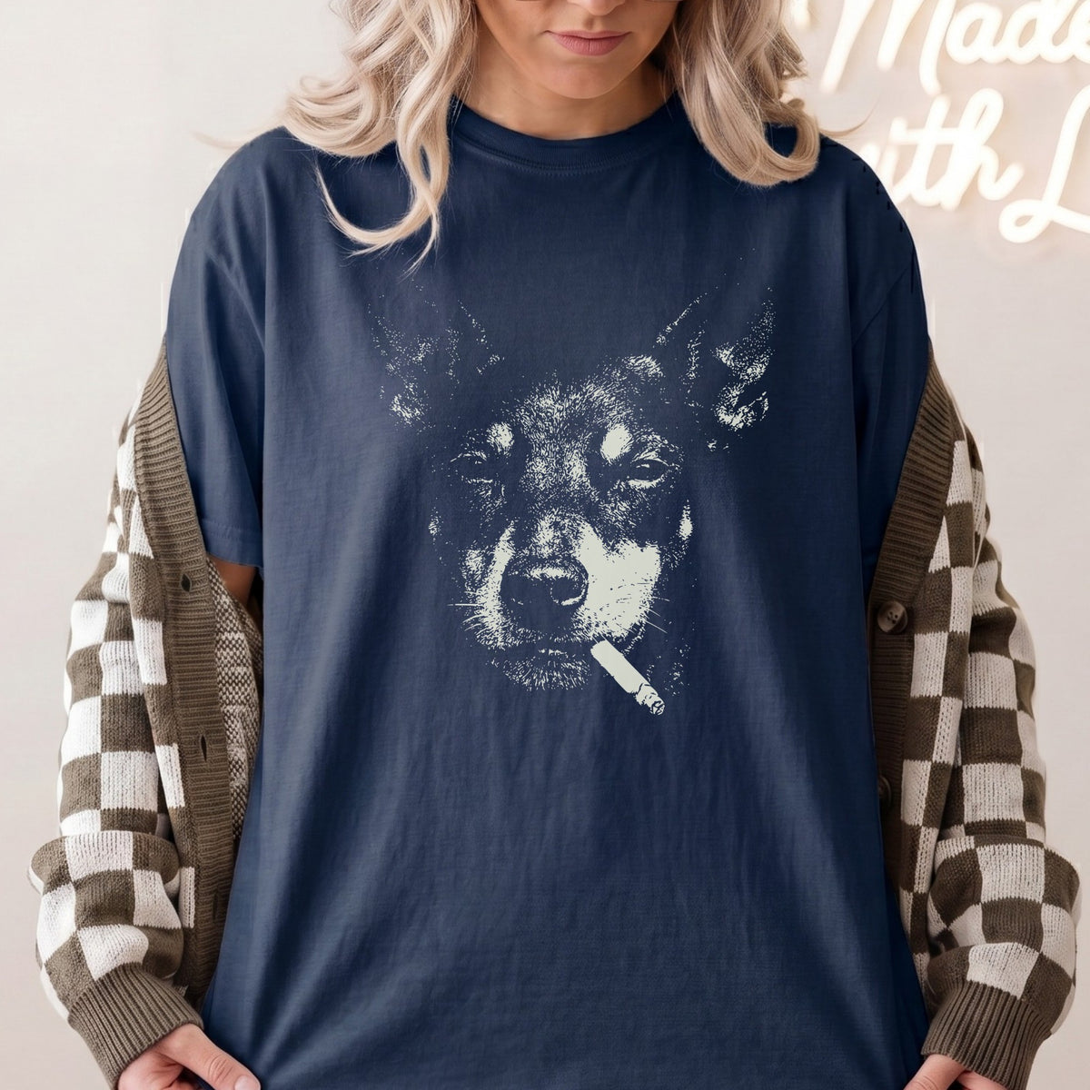 Manchester Terrier Smoking t-shirt