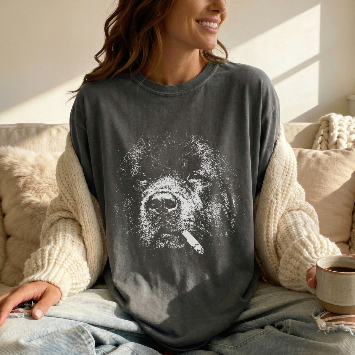Newfoundland Smoking t-shirt