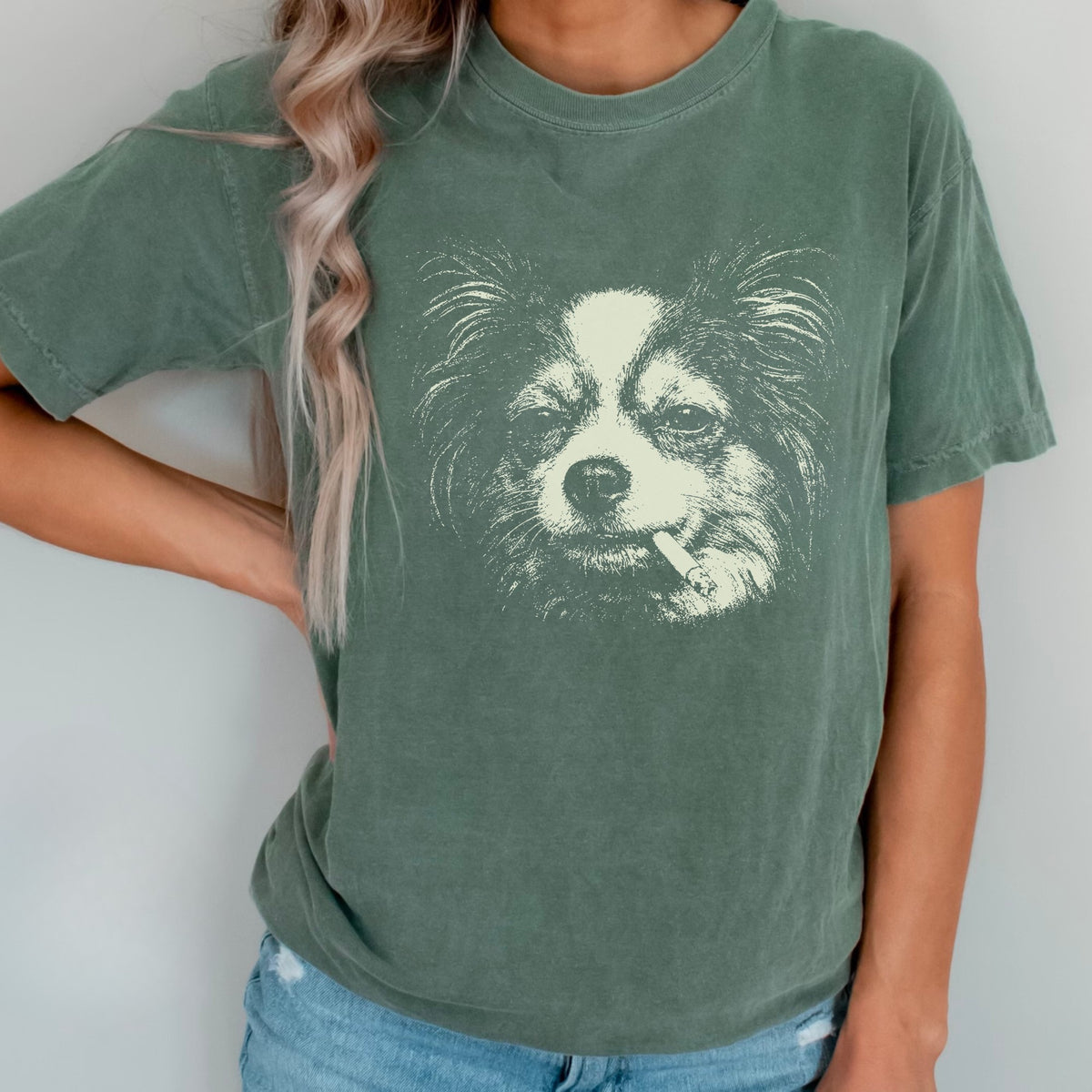 Papillon Smoking t-shirt
