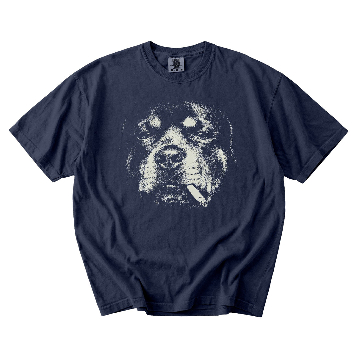 Rottweiler Smoking t-shirt
