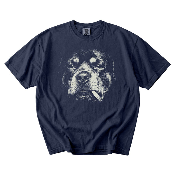 Rottweiler Smoking t-shirt