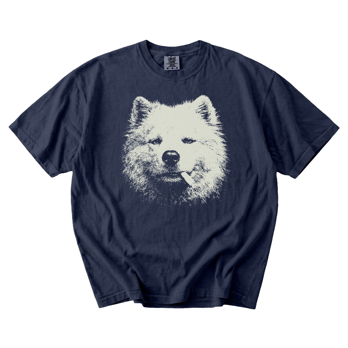 Samoyed Smoking t-shirt