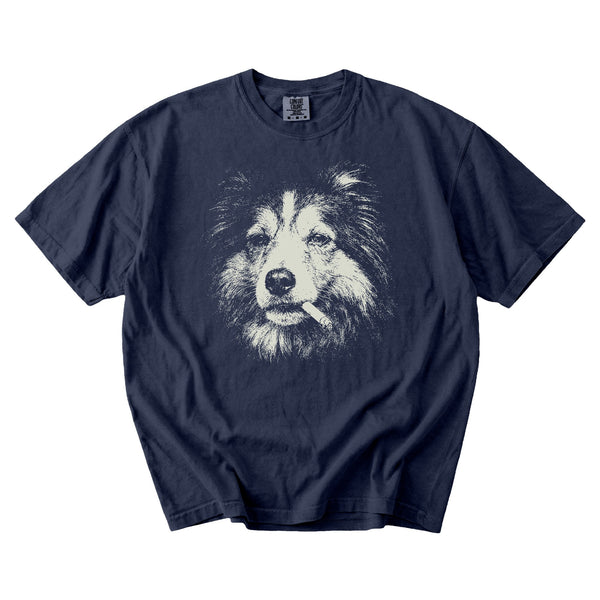 Shetland Sheepdog Smoking t-shirt
