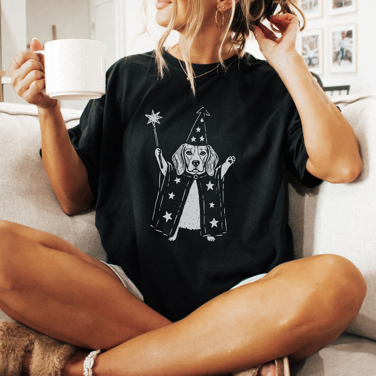 Beagle wizard t-shirt
