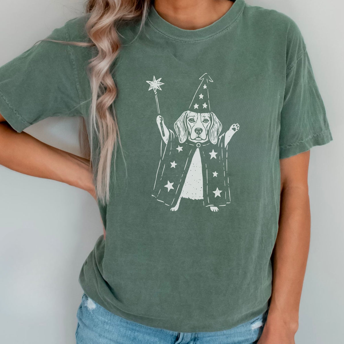 Beagle wizard t-shirt
