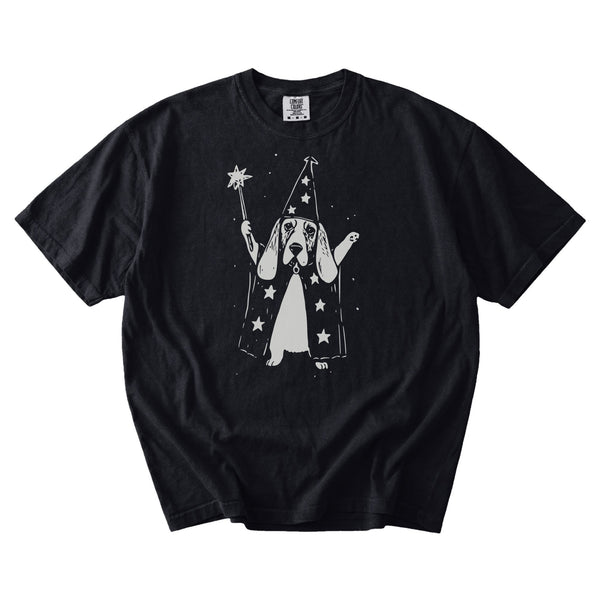 Basset Hound wizard t-shirt