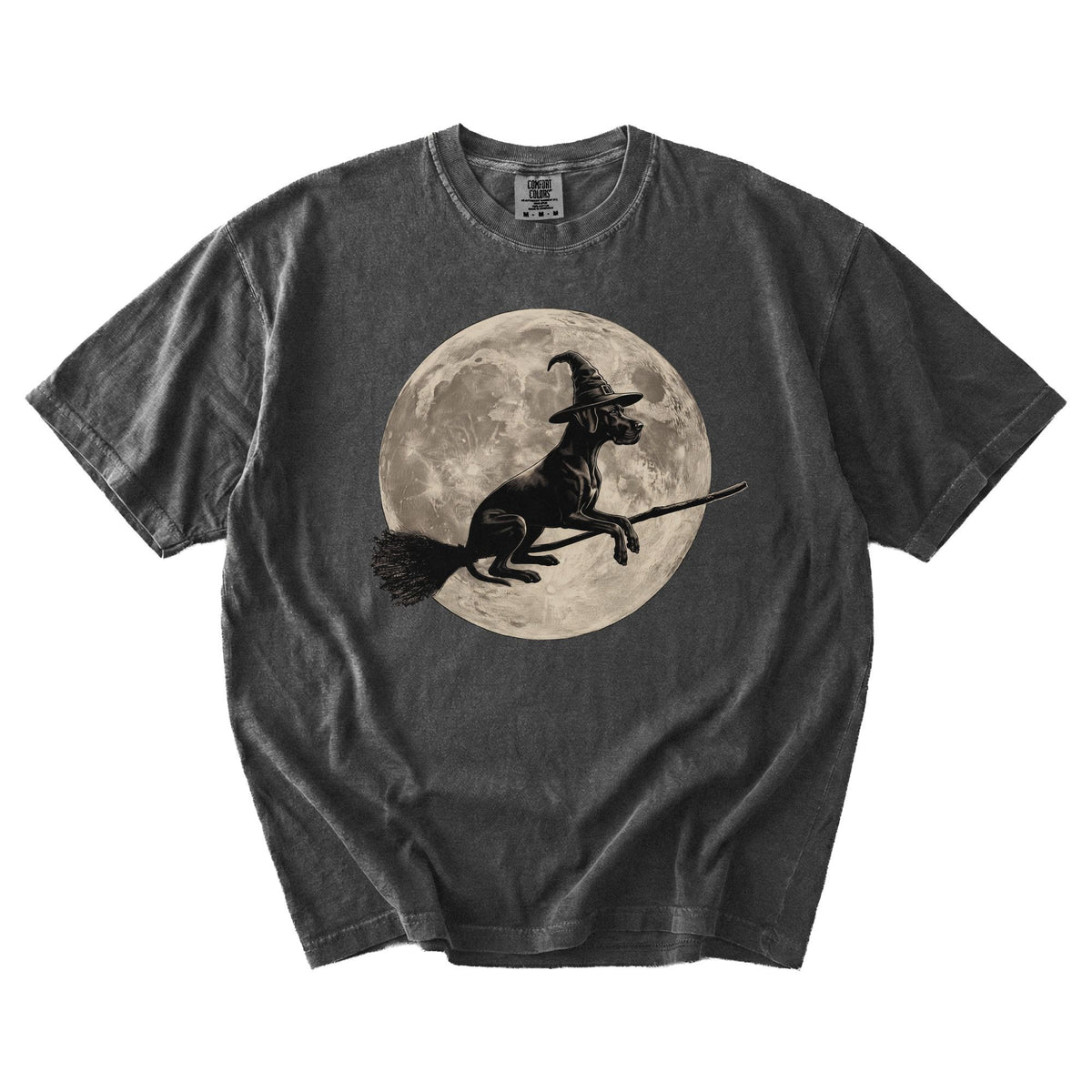 Great Dane moon witch t-shirt