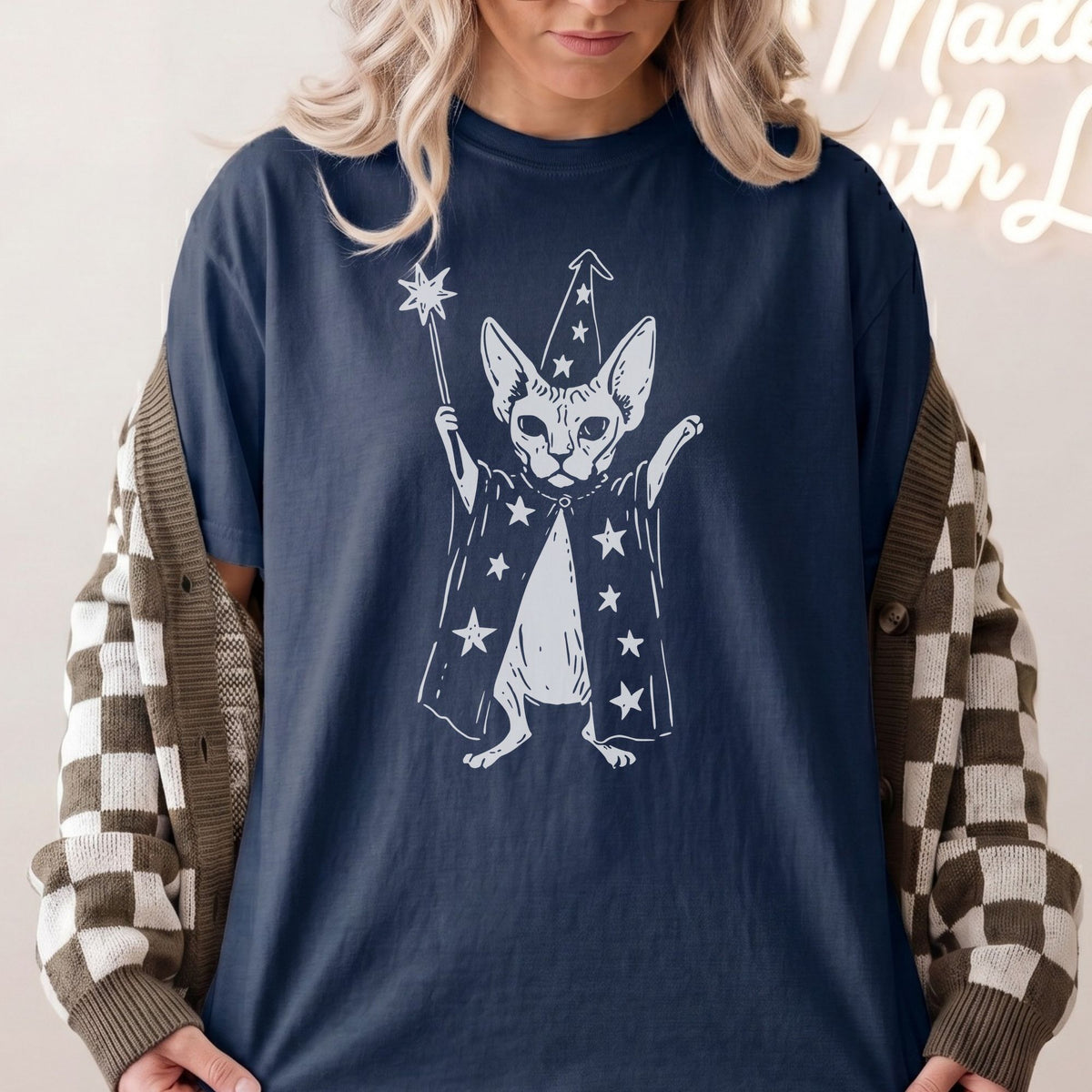 Sphynx wizard t-shirt