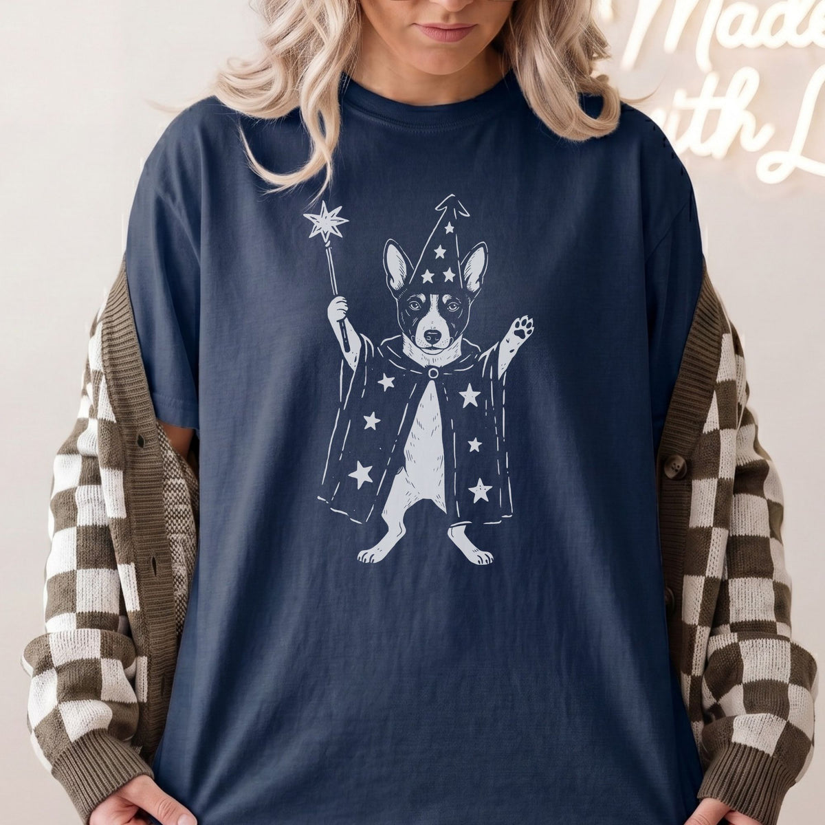 Basenji wizard t-shirt