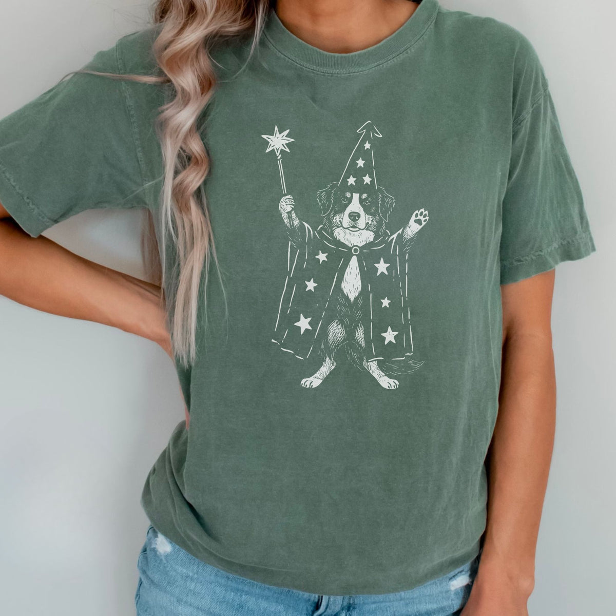 Bernese Mountain Dog wizard t-shirt