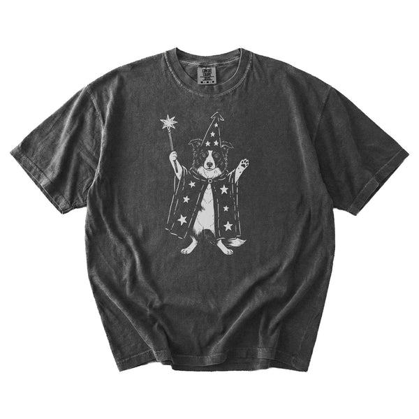 Border Collie wizard t-shirt