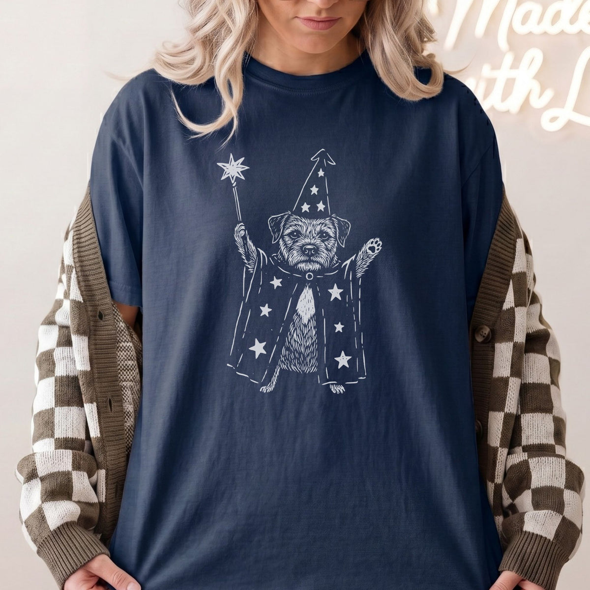Border Terrier wizard t-shirt