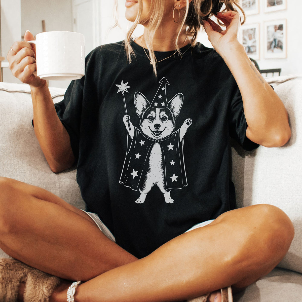 Corgi wizard t-shirt