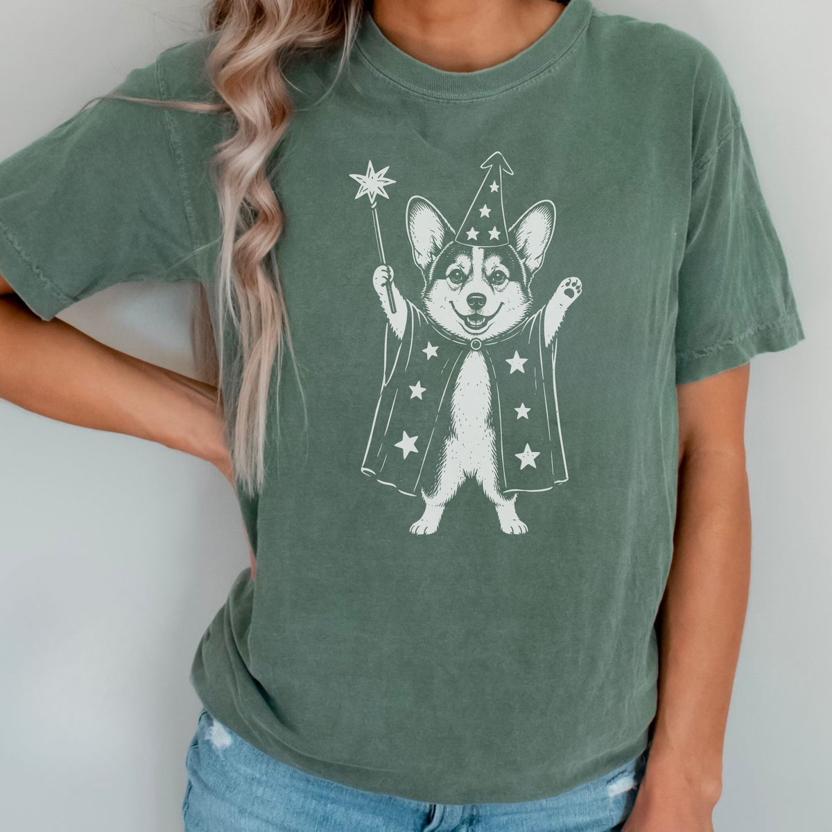 Corgi wizard t-shirt