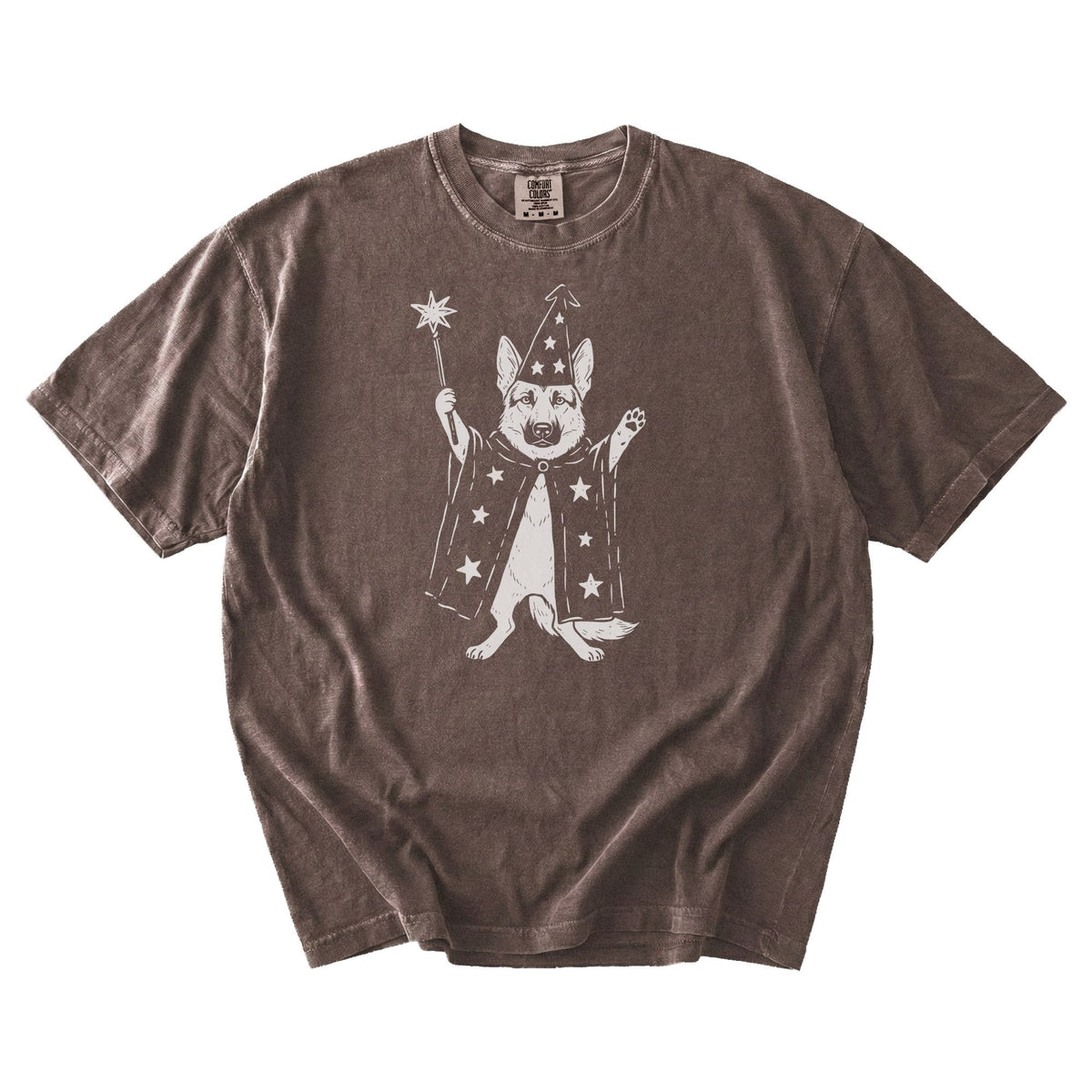 German Shepherd wizard t-shirt